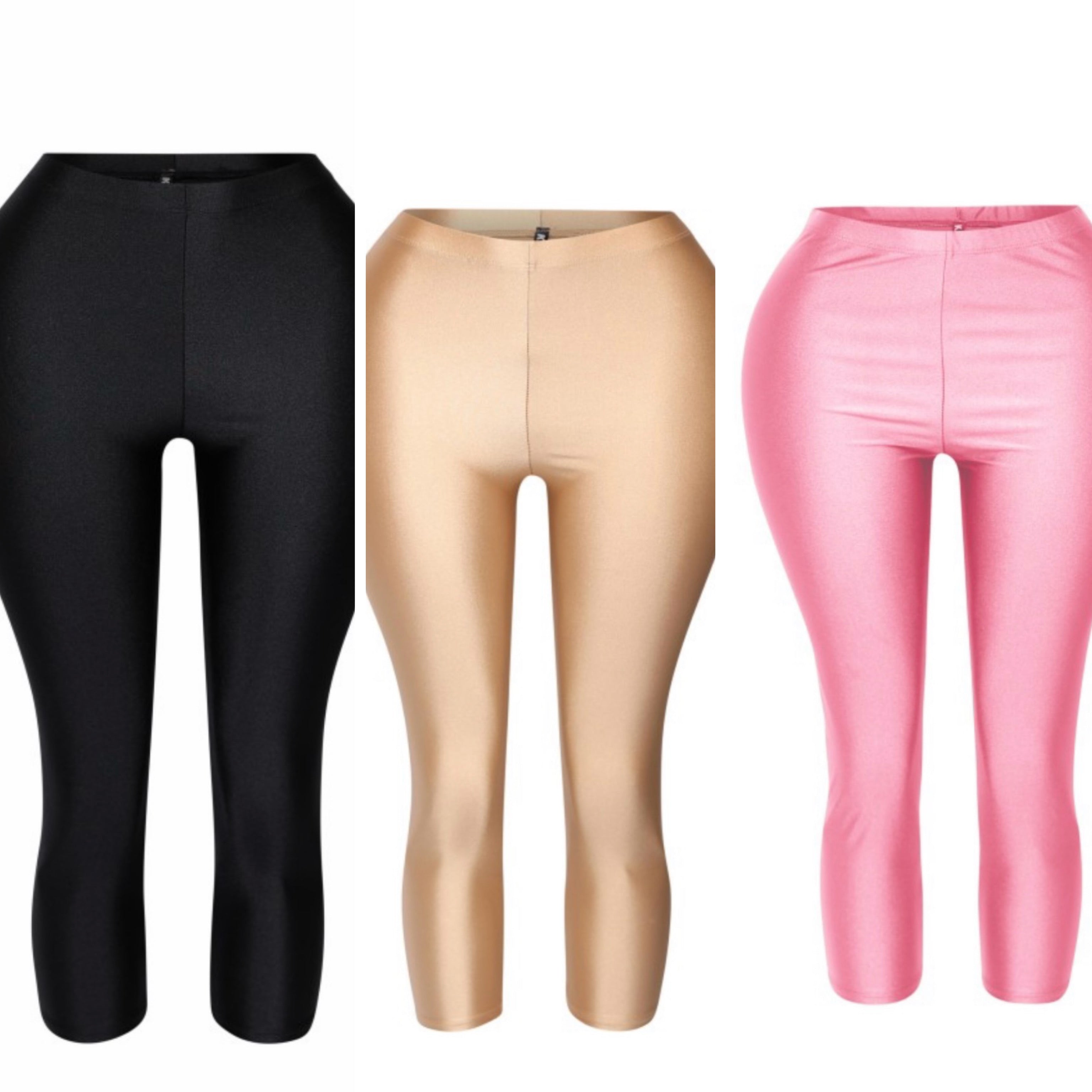 Nylon capri leggings