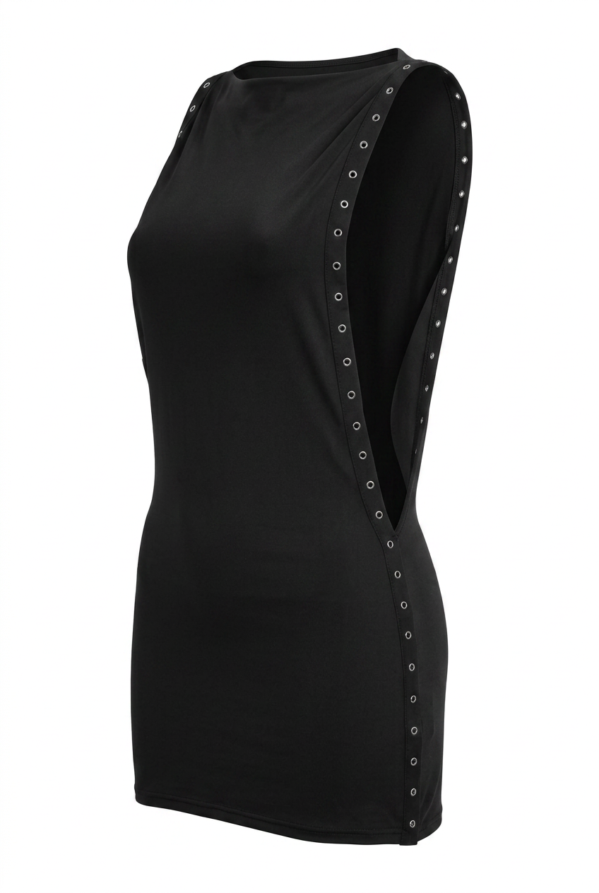 Sleeveless mini dress