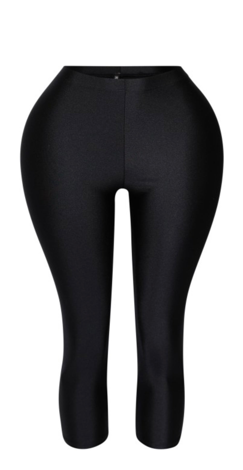 Nylon capri leggings