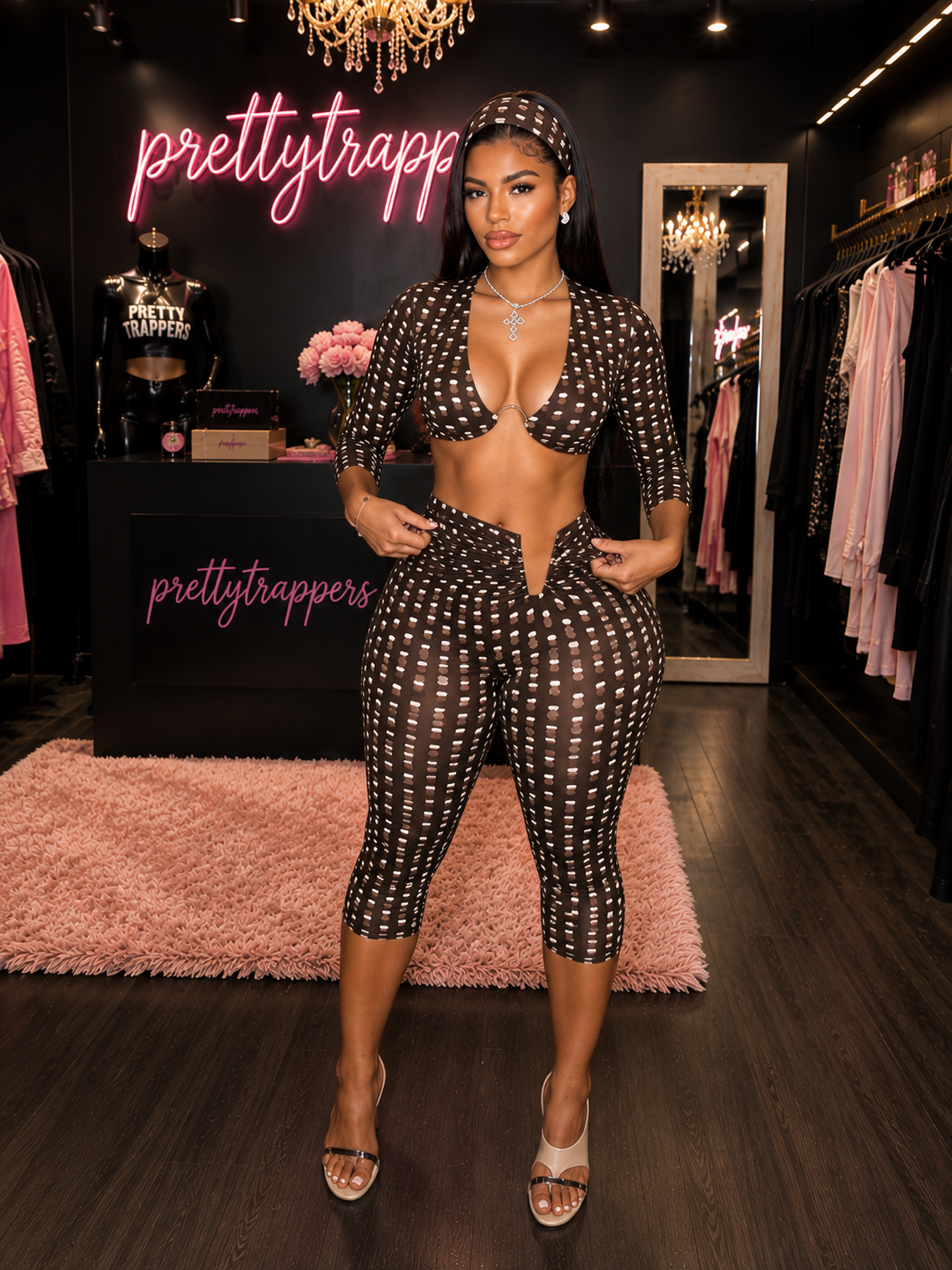 Two piece set with head band
