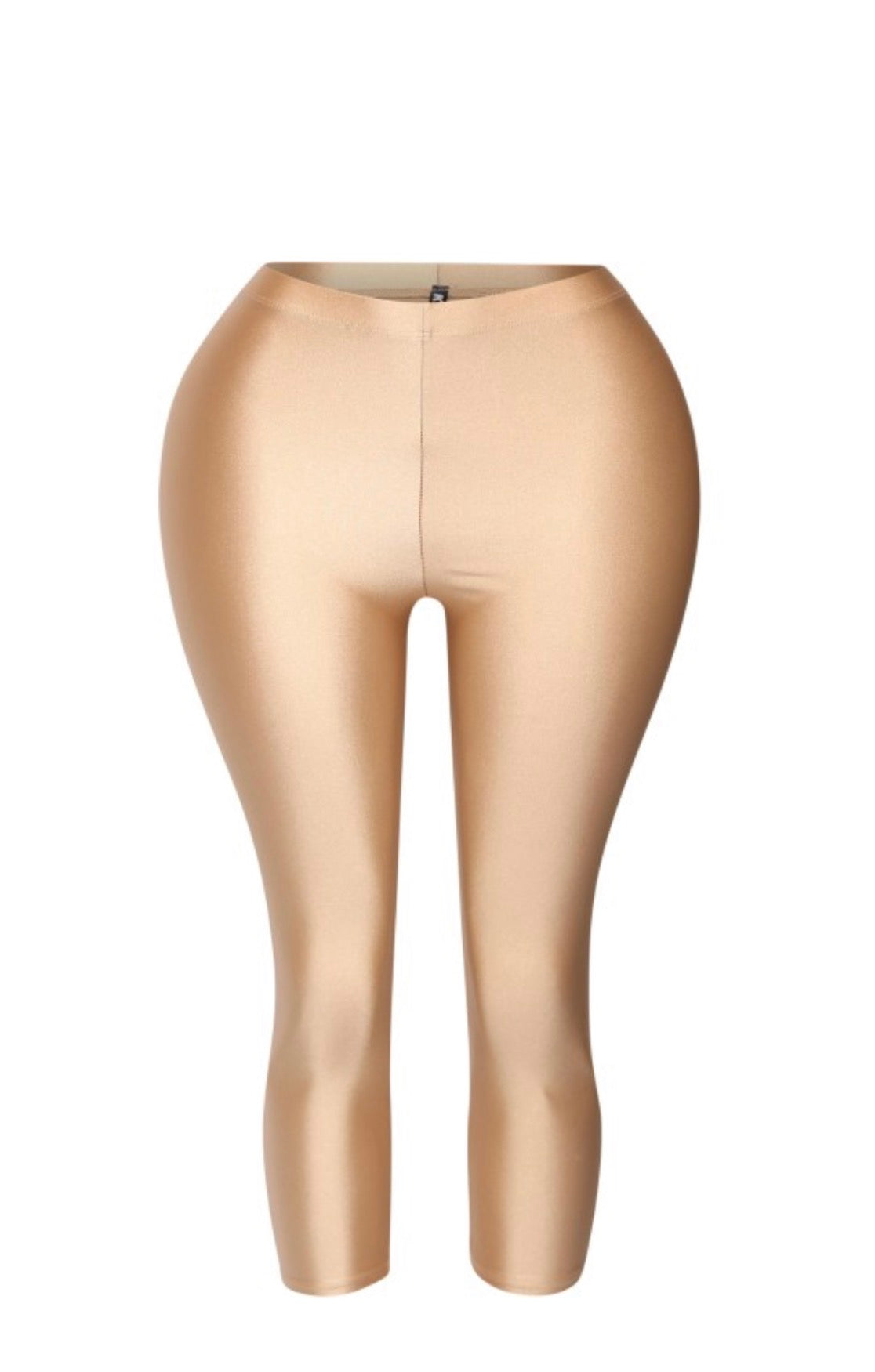 Nylon capri leggings